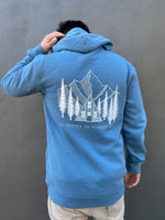 Ski Snowboard Pines Snug Snow Hoodie - Unisex