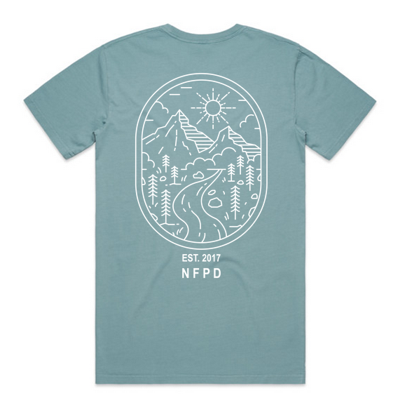 Camiseta Faded Rockies - Unisex