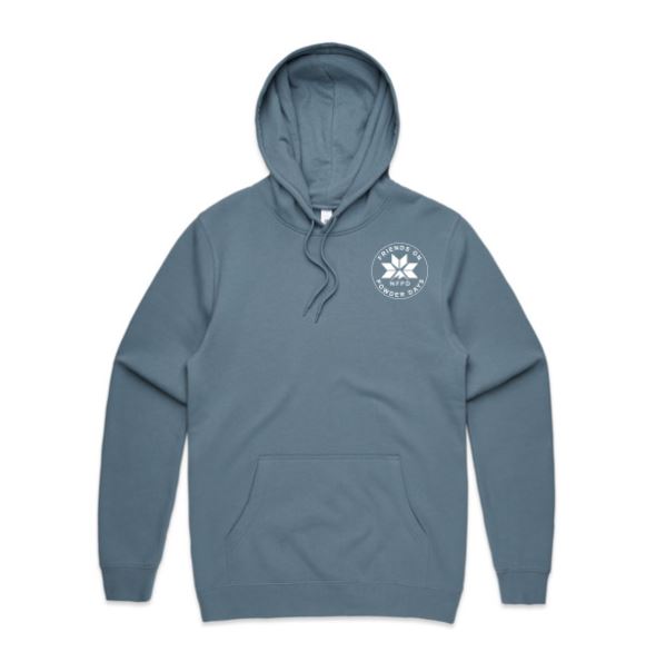 Sudadera con capucha para la nieve "Friends On Powder Days" (Amigos del esquí y el snowboard) - Unisex