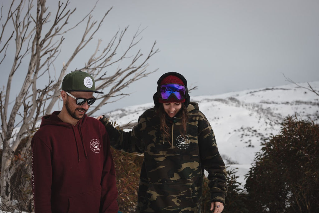 Sudadera con capucha Camo Snug para esquí y snowboard - Unisex