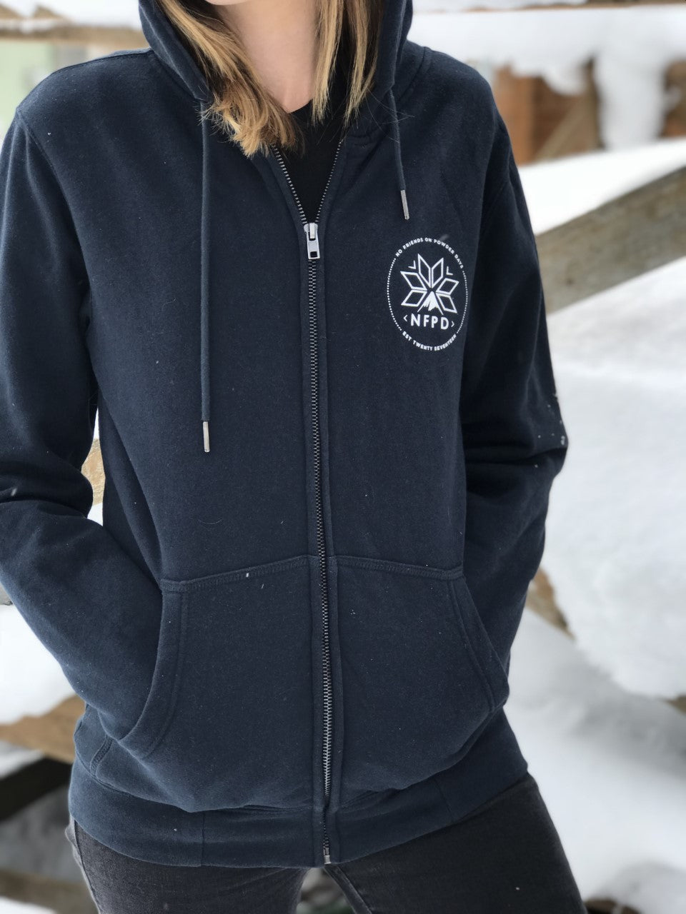 Sudadera con capucha para nieve Ski Snowboard Zipster OG - Unisex