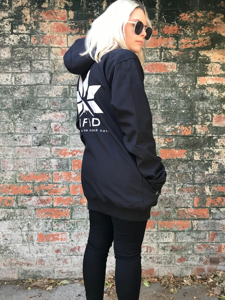 Chaqueta impermeable para esquí/snowboard, estilo alto, color negro, NFPD - Unisex