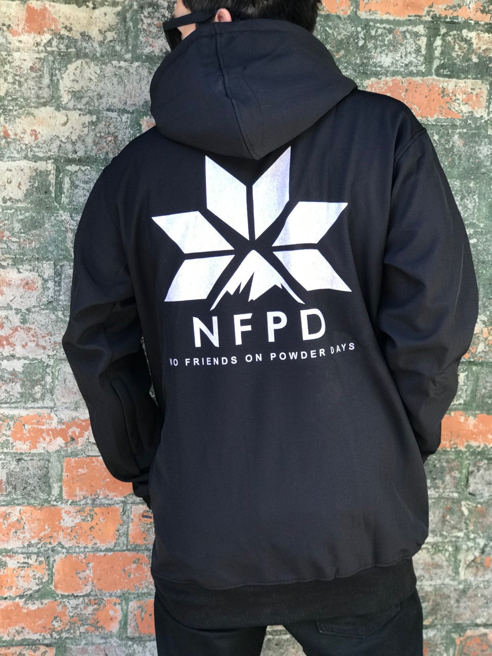 Chaqueta impermeable para esquí/snowboard, estilo alto, color negro, NFPD - Unisex