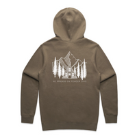 Ski Snowboard Pines Snug Snow Hoodie - Unisex