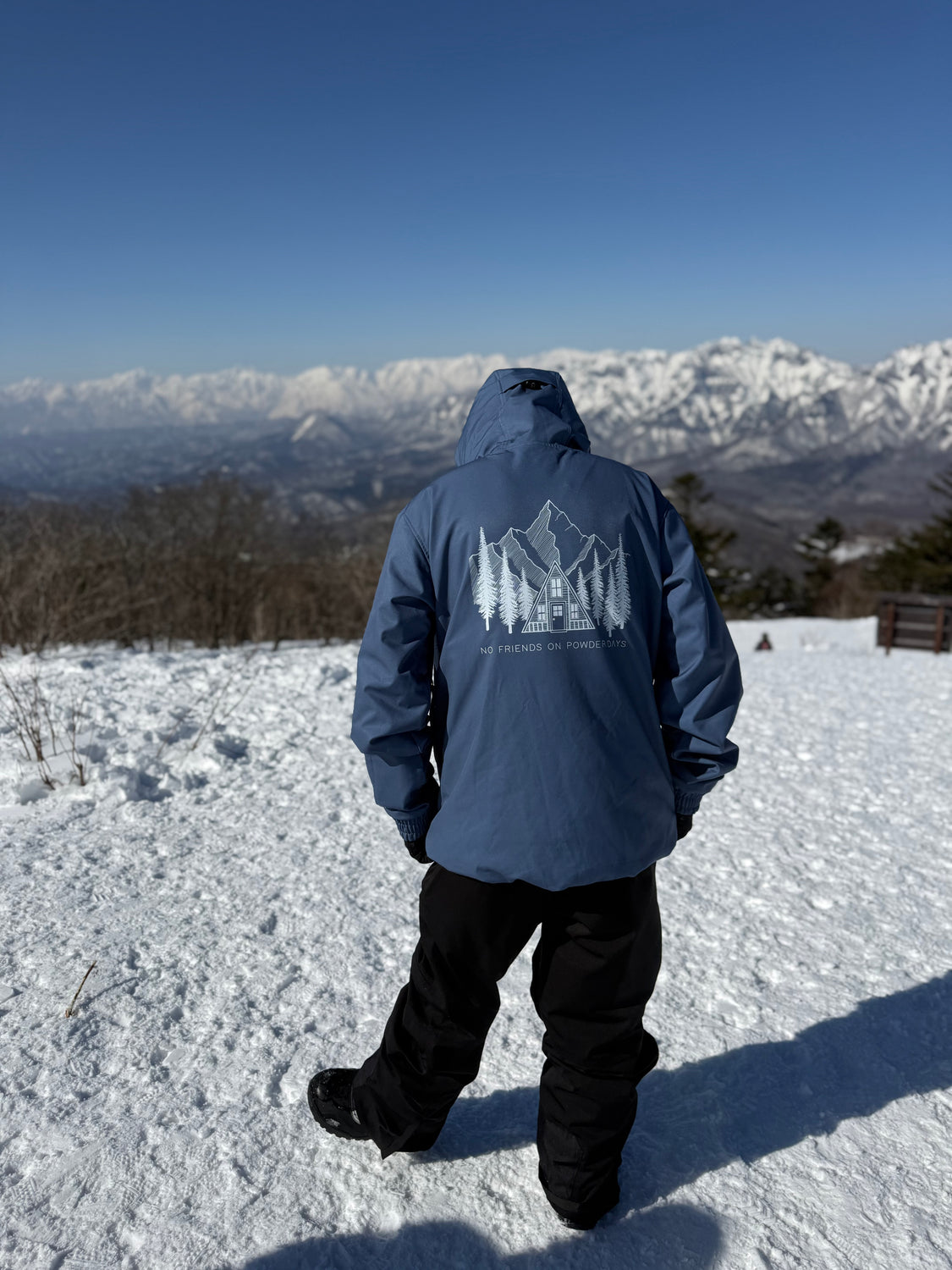 Chaquetas de esquí y snowboard, impermeables, color azul pizarra, unisex