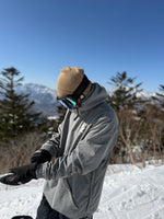 Chaquetas de esquí y snowboard impermeables, color gris jaspeado, NFPD, unisex