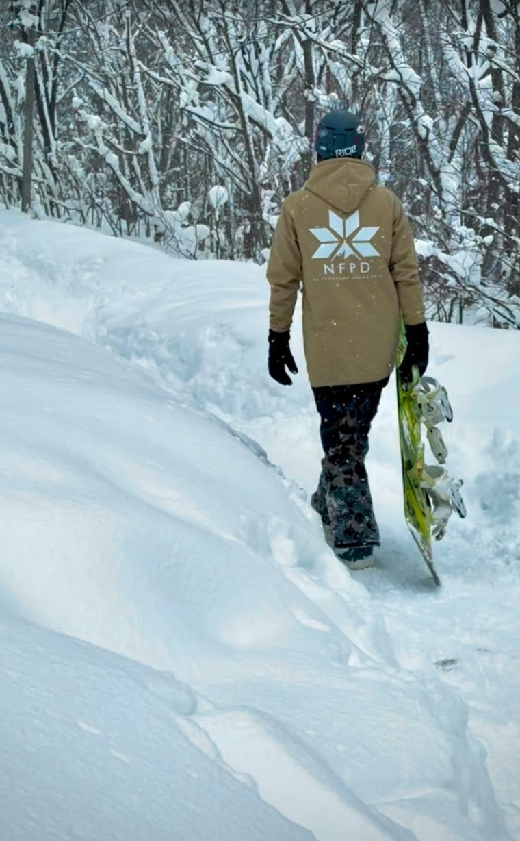 Ski Snowboard Snow Jackets Tall Style Tan NFPD - Unisex