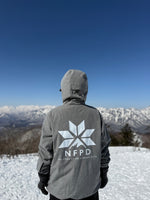 Chaquetas de esquí y snowboard impermeables, color gris jaspeado, NFPD, unisex