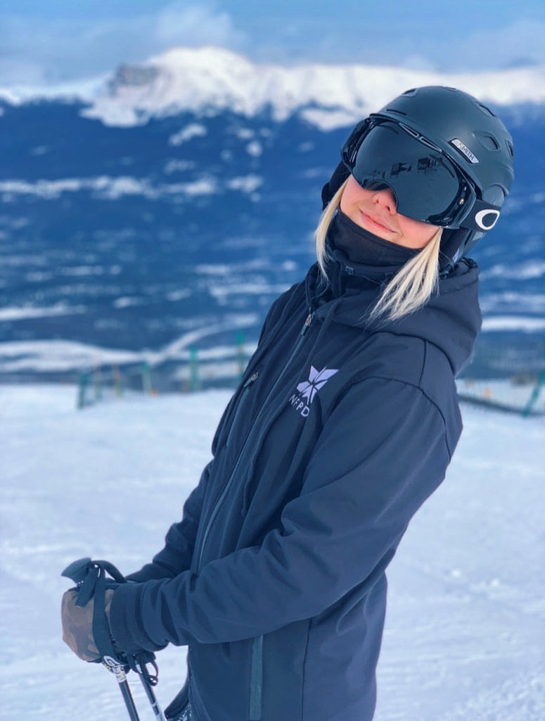 Ski Snowboard Waterproof Tall Style Snow Black NFPD Jacket - Unisex