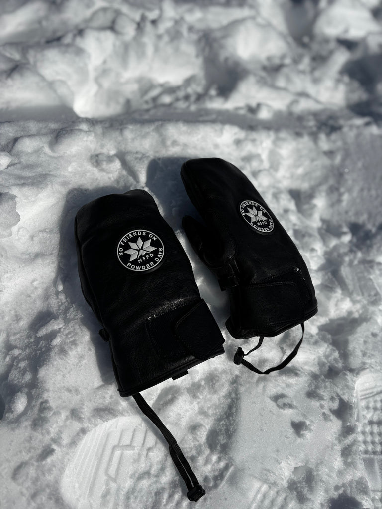 NFPD Waterproof Leather Snowboard & Ski Gloves Mitts