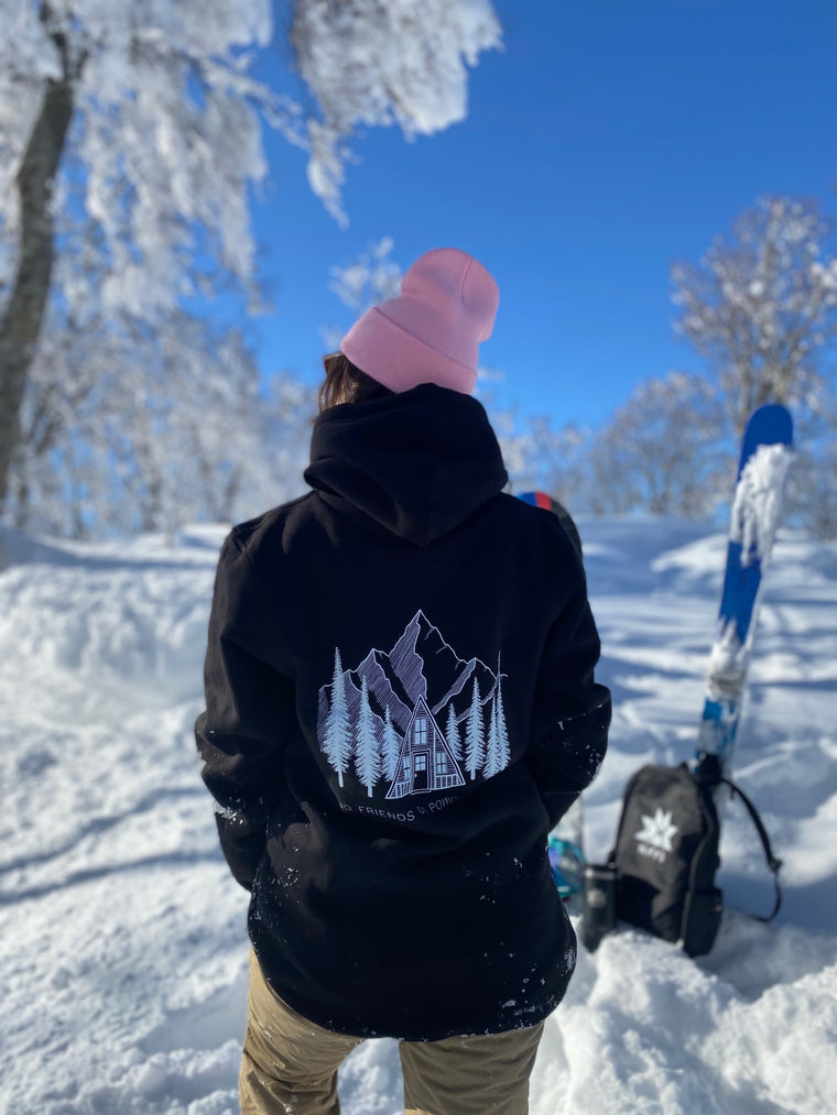 Ski/Snowboard Pines Tall Snow Hoodie - Unisex