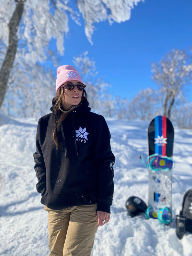 Ski/Snowboard Pines Tall Snow Hoodie - Unisex