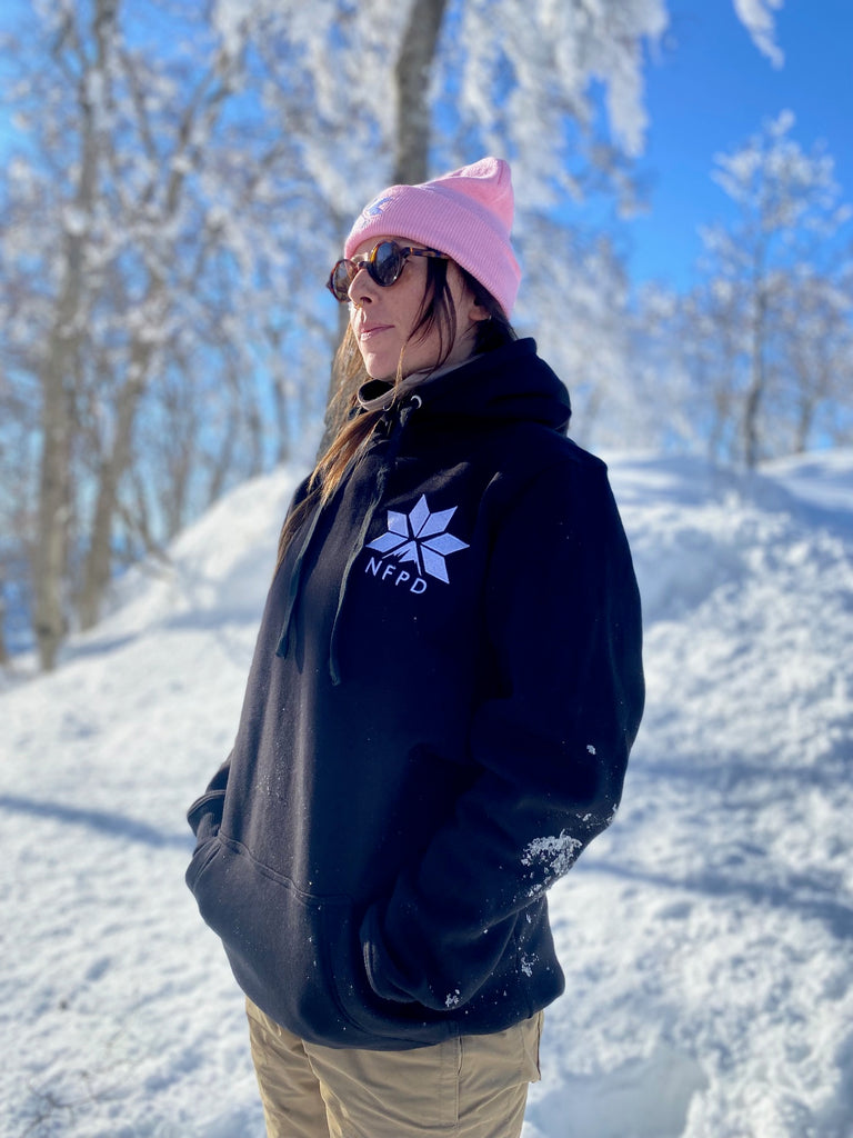 Ski/Snowboard Pines Tall Snow Hoodie - Unisex