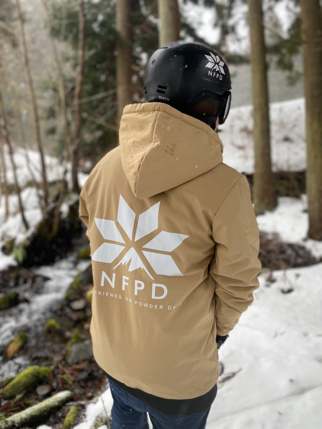 Tan 10k waterproof NFPD Snow Jacket  