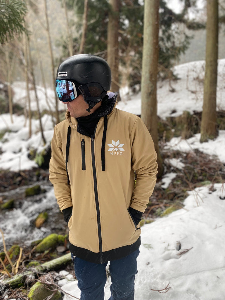 Tan 10k waterproof NFPD Snow Jacket  