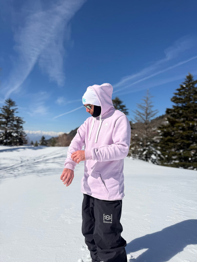 Ski Snowboard Tall Pow Hunter Riding Snow Hoodie - Unisex