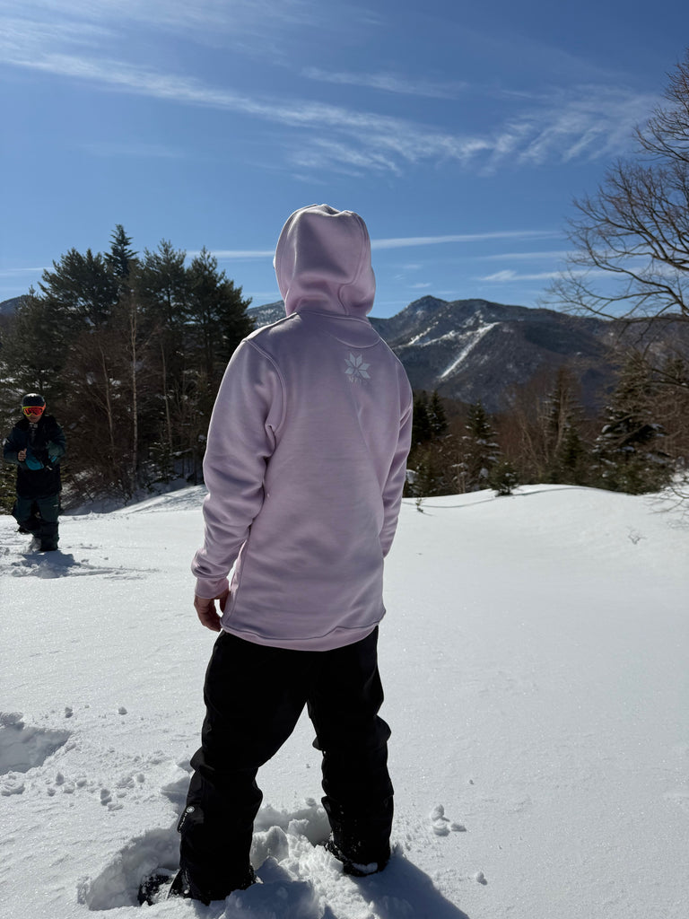 Ski Snowboard Tall Pow Hunter Riding Snow Hoodie - Unisex