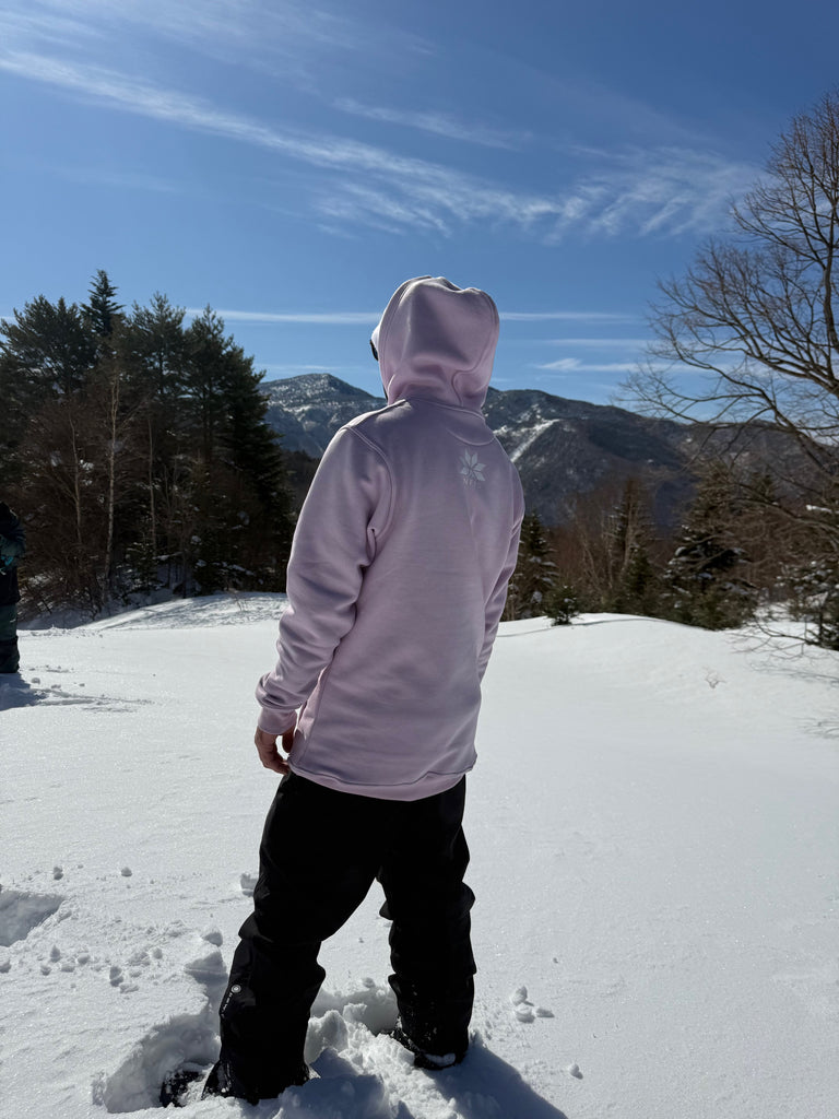 Ski Snowboard Tall Pow Hunter Riding Snow Hoodie - Unisex