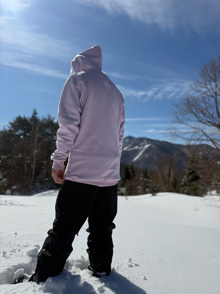 Ski Snowboard Tall Pow Hunter Riding Snow Hoodie - Unisex