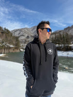 Ski Snowboard Tall Pow Hunter Riding Snow Hoodie - Unisex