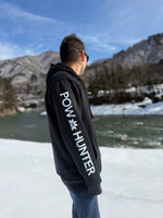Ski Snowboard Tall Pow Hunter Riding Snow Hoodie - Unisex