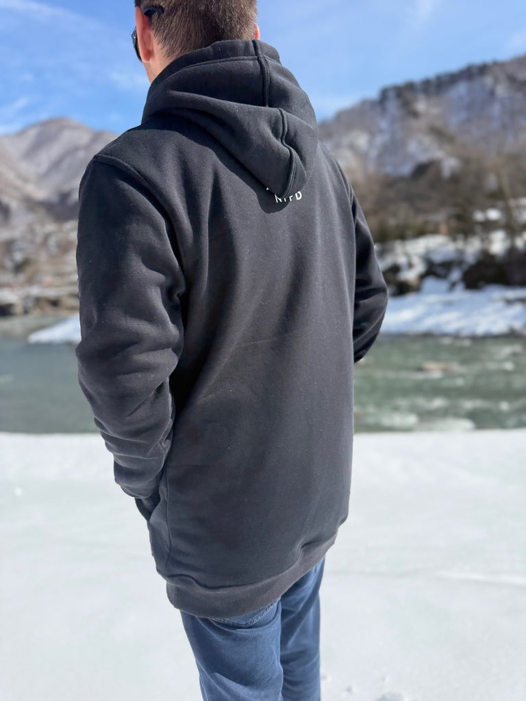 Ski Snowboard Tall Pow Hunter Riding Snow Hoodie - Unisex