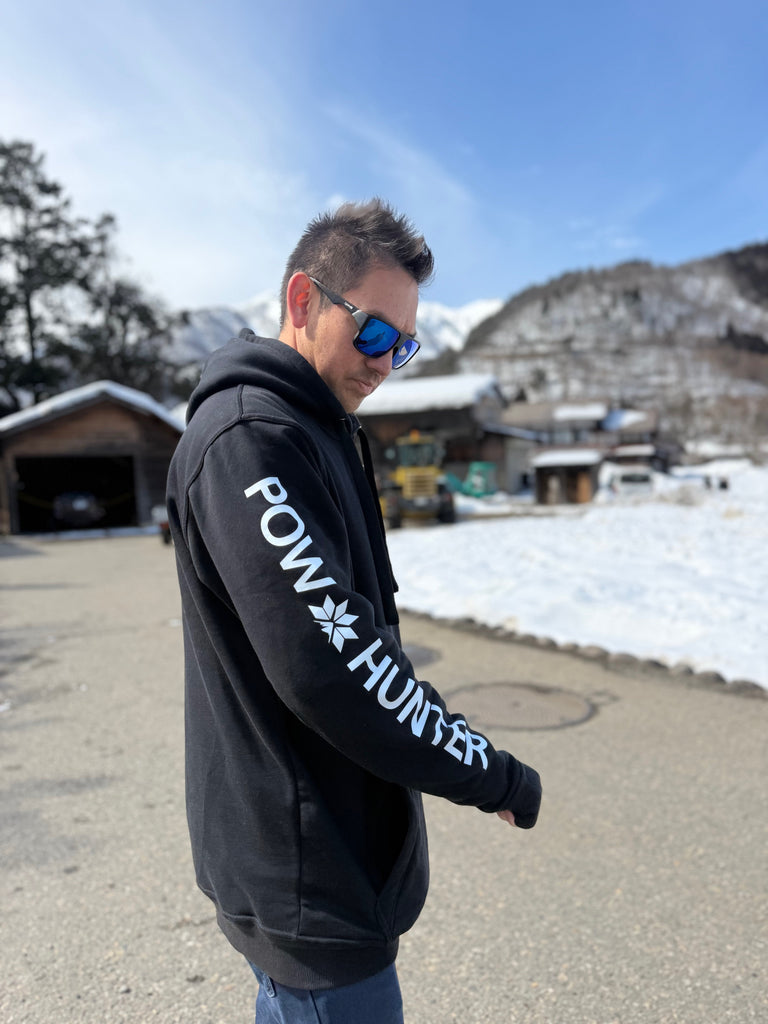 Ski Snowboard Tall Pow Hunter Riding Snow Hoodie - Unisex