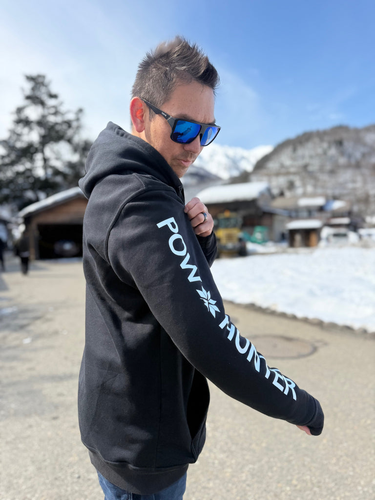 Ski Snowboard Tall Pow Hunter Riding Snow Hoodie - Unisex