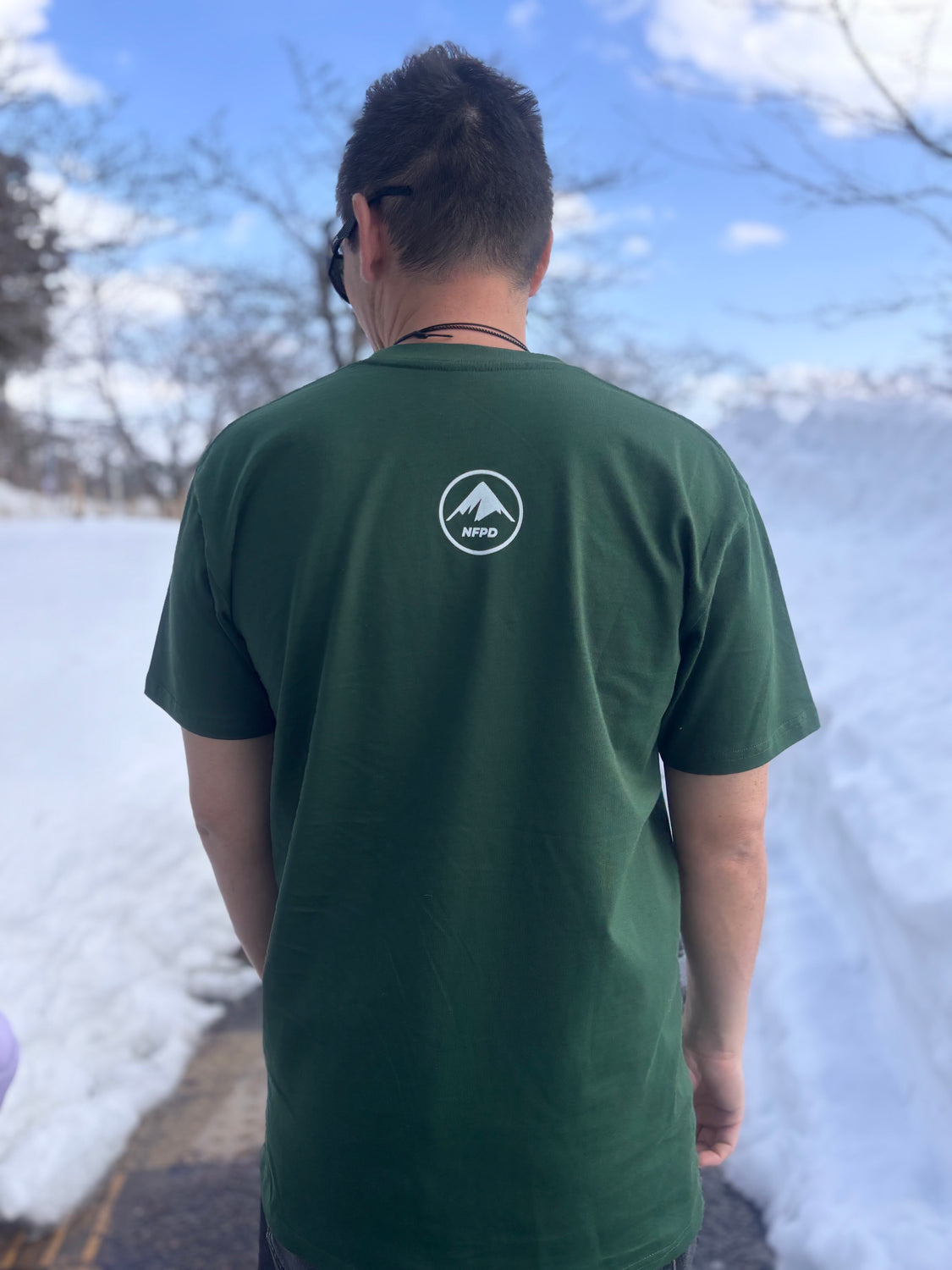 NFPD White All Mountain Tee - Unisex