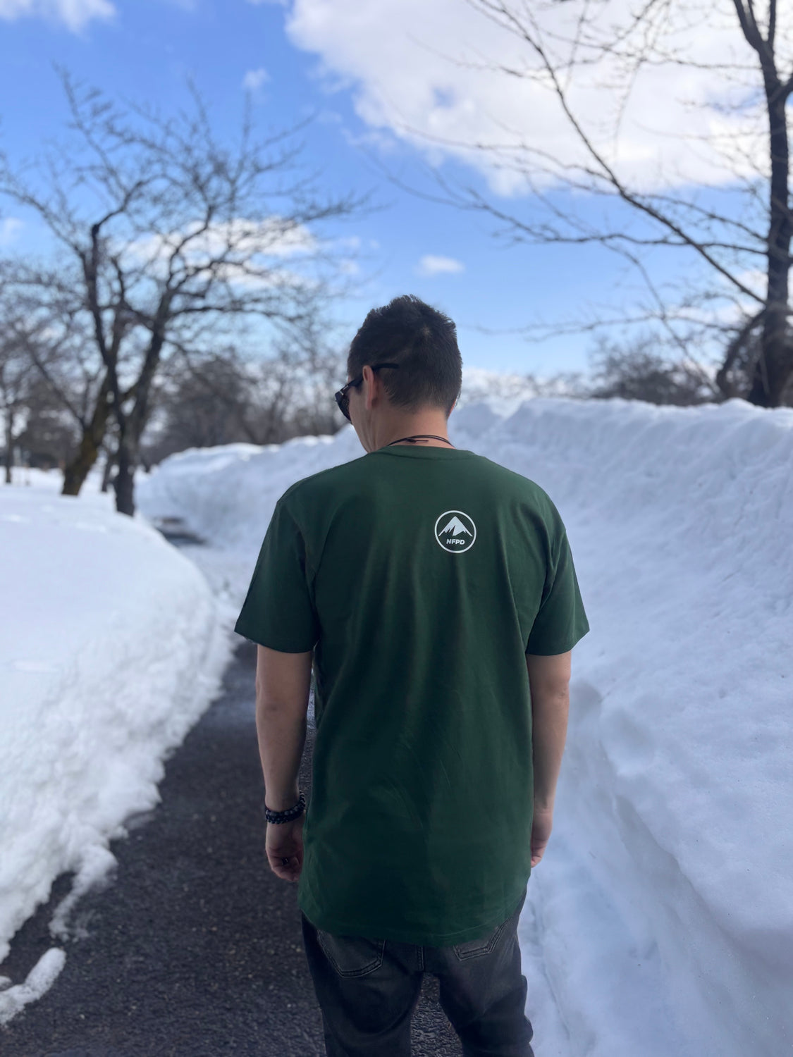 NFPD White All Mountain Tee - Unisex