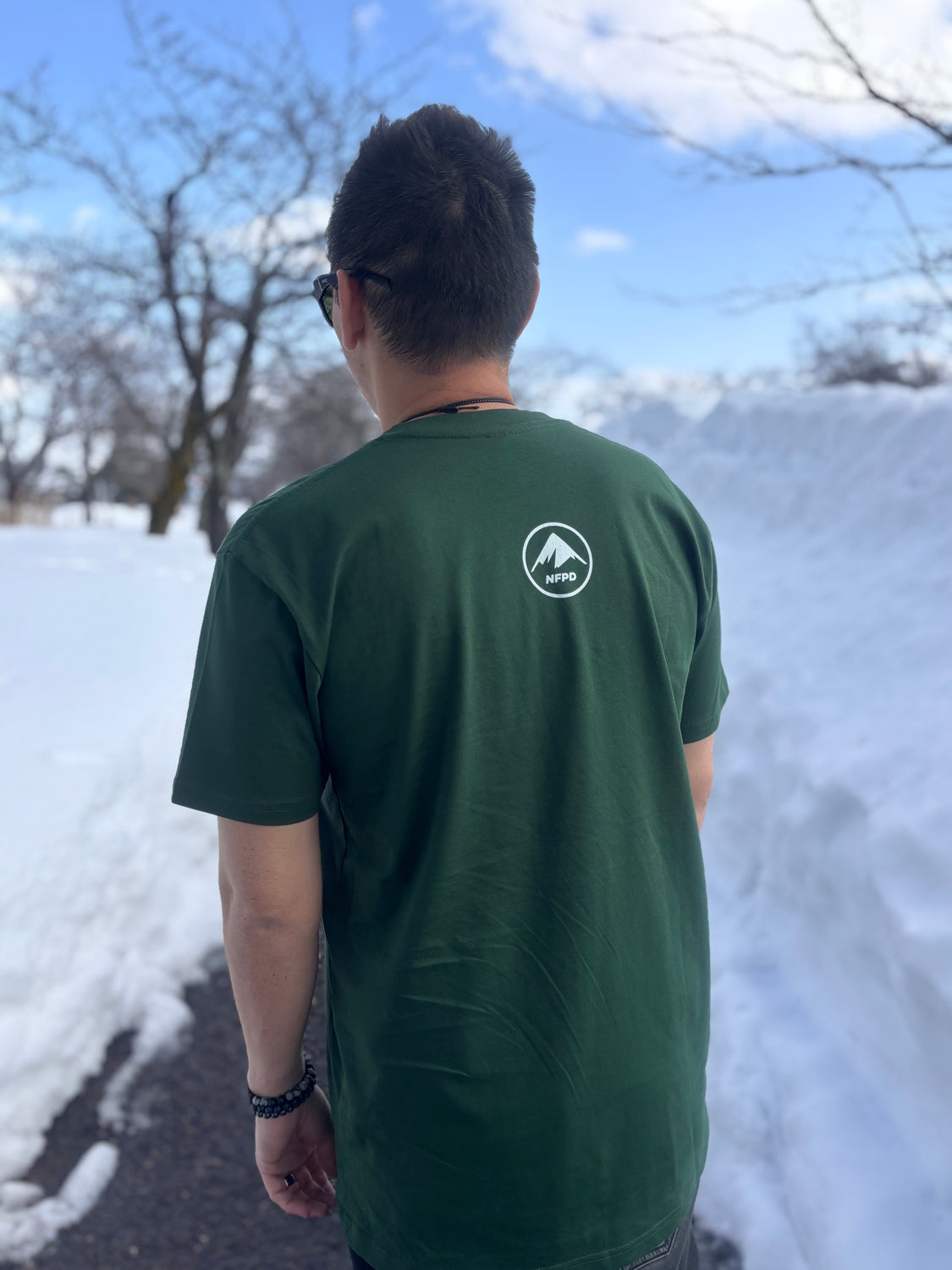 NFPD White All Mountain Tee - Unisex