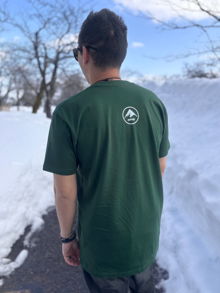 NFPD White All Mountain Tee - Unisex