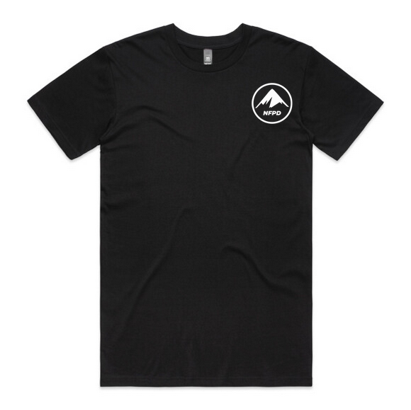 NFPD White All Mountain Tee - Unisex