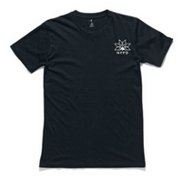 Camiseta de algodón orgánico Navy Pines - Unisex