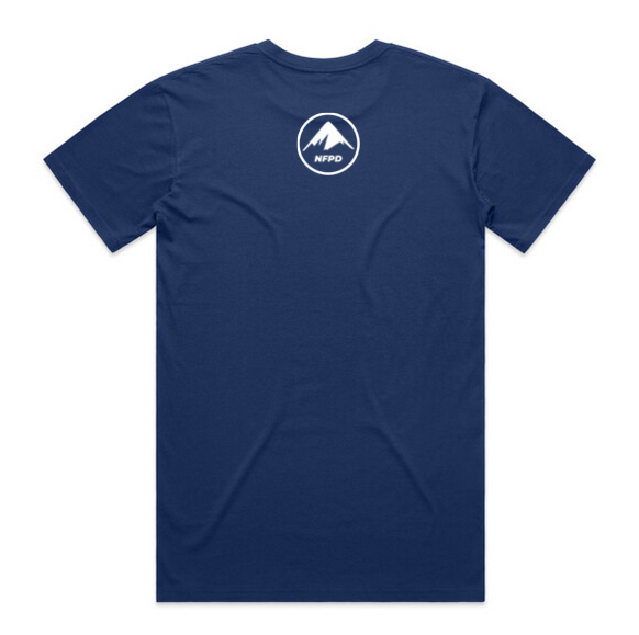 NFPD White All Mountain Tee - Unisex