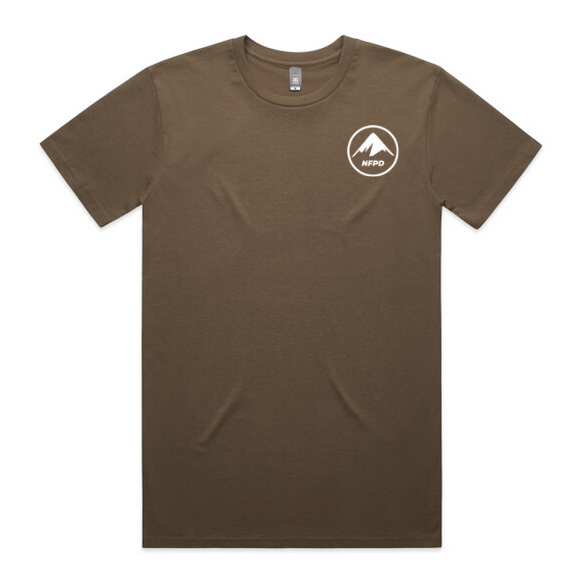 NFPD White All Mountain Tee - Unisex