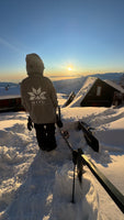 Ski Snowboard Jackets Waterproof Pullover Grey Marle NFPD Jacket - Unisex