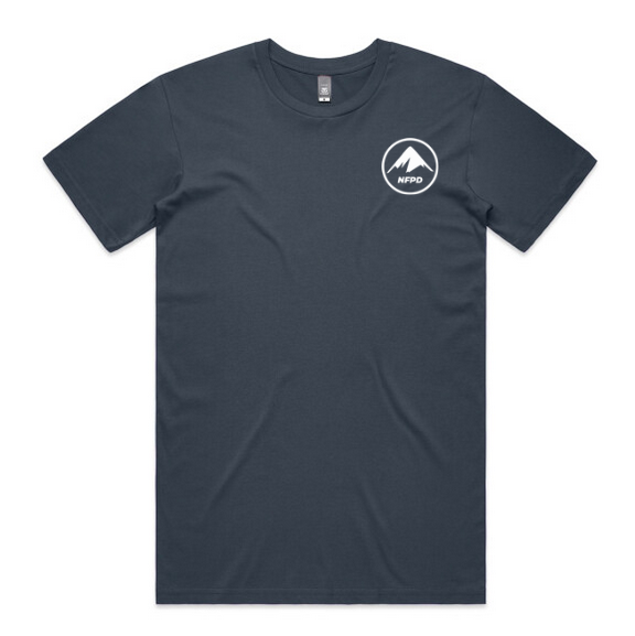 NFPD White All Mountain Tee - Unisex