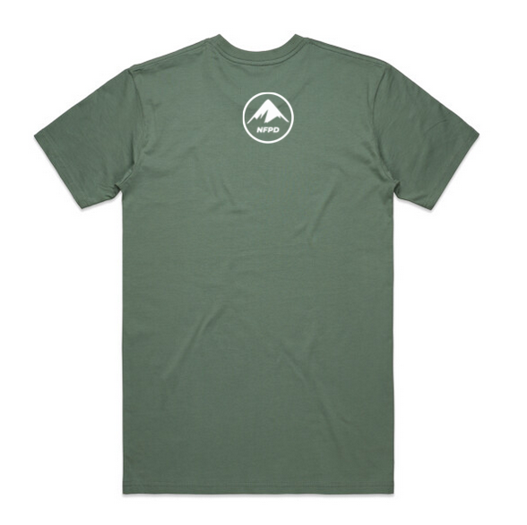NFPD White All Mountain Tee - Unisex