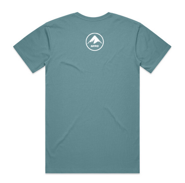 NFPD White All Mountain Tee - Unisex