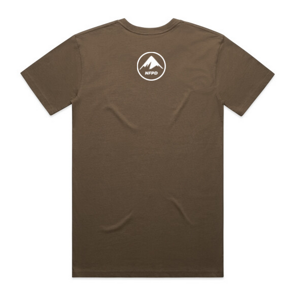 NFPD White All Mountain Tee - Unisex