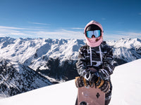 Snow Camo Tall Ski/Snowboard Hoodie - Unisex